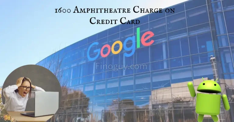 Google building in backdornd with text "1600 Amphitheatre Charge on Credit Card