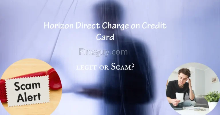 Text about credit card security breaches and Horizon Direct Charge on Credit Card